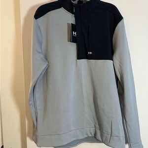 NWT Under Armour Golf Storm Fleece Quarter Zip Sweater